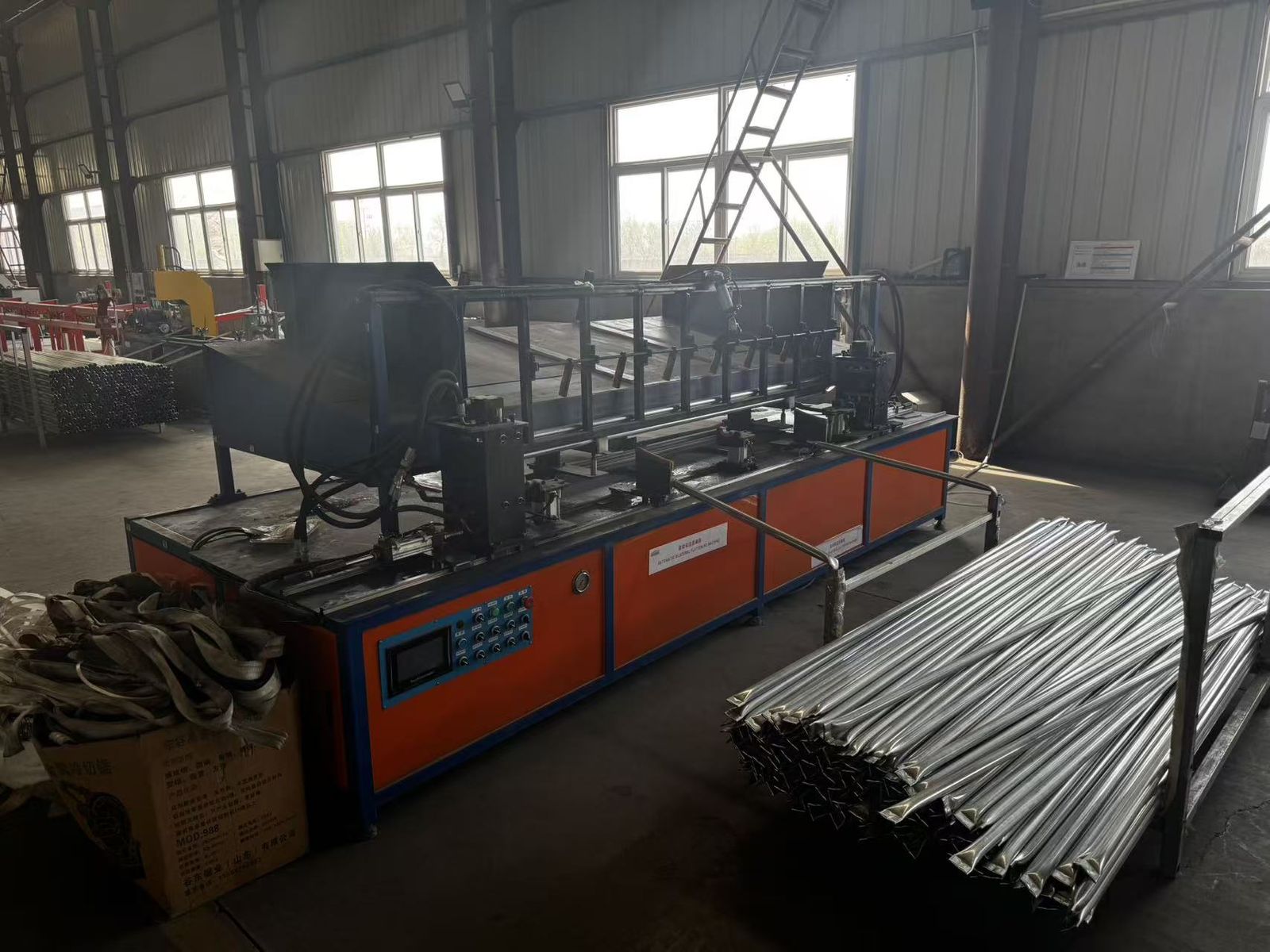 Picket preparation — HJ Fence factory, Tianjin