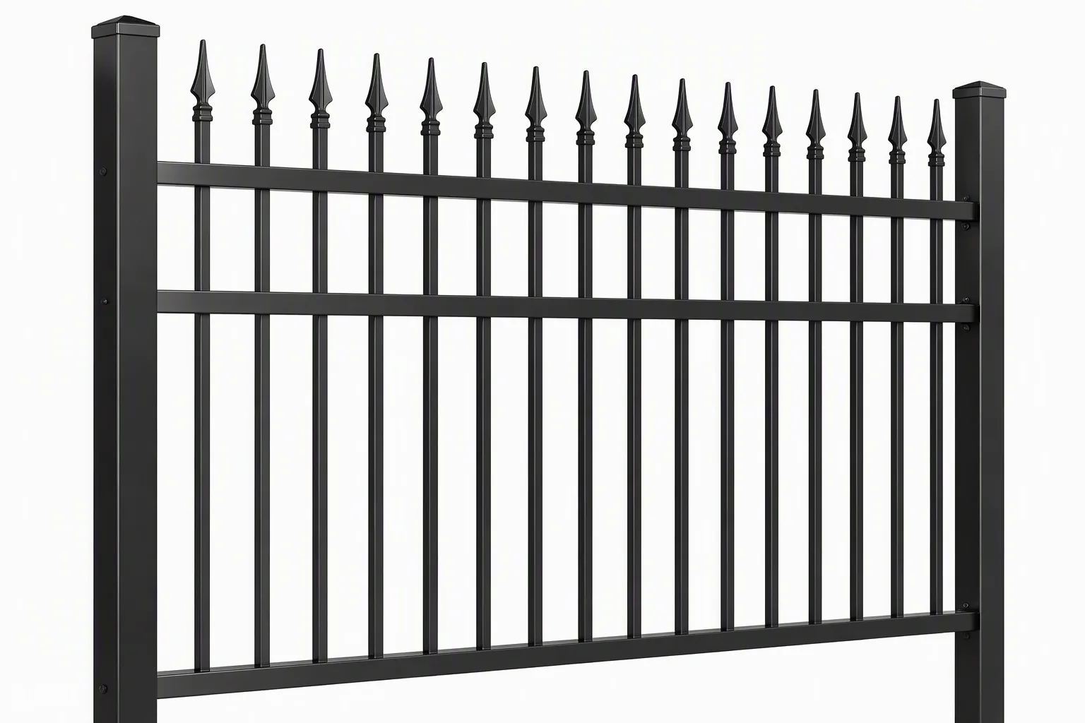 Spear Top Fence